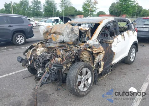 2013 Kia Sportage Lx из США, поврежденный, VIN KNDPB3A21D7408370